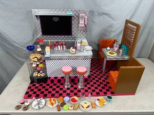lot 15 image: Our Generation Diner with Lots of Accessories