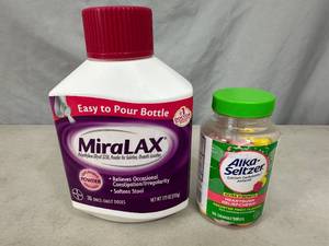 lot 23 image: New Miralax & Alka Seltzer