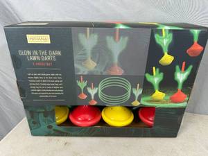 lot 73 image: New Glow in the Dark Lawn Dart Set