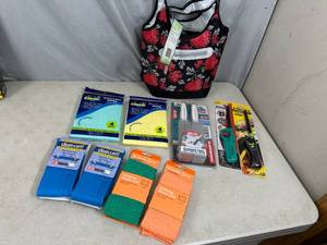 lot 76 image: New Lunch Bag, Lighters, Cleaning Supplies, and More