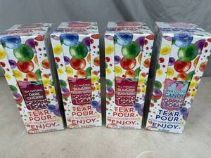 lot 86 image: 40 New Pouches Popping Boba Balls - 3 Flavors