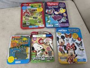 lot 128 image: Assorted Travel  Roadtrip Games