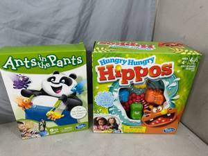 lot 134 image: New Hungry Hungry Hippos and Ants in the Pants Games