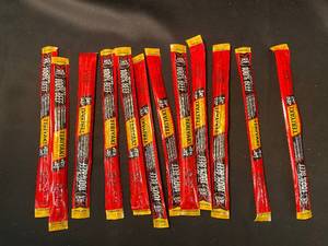 lot 39 image: S1 - Set of 12 Teriyaki Beef Jerky Snack Sticks