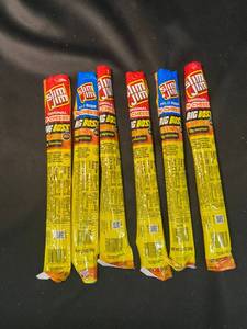 lot 43 image: S1 - Set of 6 Slim Jim Big Boss Snacks with Cheese