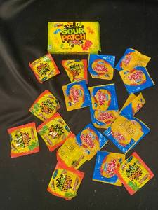 lot 59 image: V1 - Assorted Sour Patch Kids and Swedish Fish Mini Candies