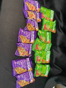 lot 88 image: A2 - Set of 12 Quest Nutrition Protein Chips - Tangy BBQ and Chili Lime