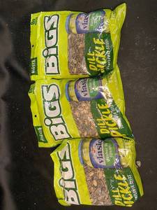 lot 96 image: C2 - 3 Bags of Bigs Dill Pickle Sunflower Seeds