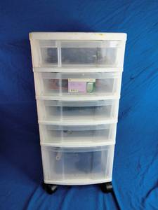lot 7 image: Organizer with Tools and other miscellaneous items