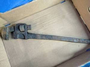 lot 54 image: Vintage 24 Pipe Wrench