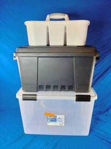 lot 74 image: 2 Storage Container and One Carrier