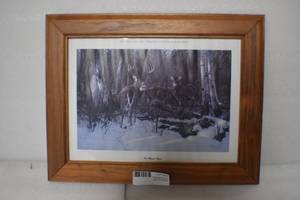 lot 36 image: The Magic Hour Deer Print