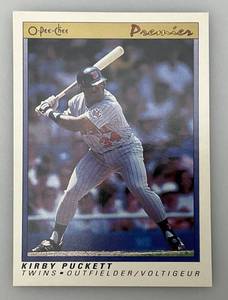 1991 O-PEE-CHEE #96 Kirby Puckett ROOKIE Card