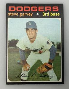 lot 12 image: 1970 TOPPS Chewing Gum Company # 341 Steve Garvey ROOKIE Card