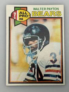 lot 36 image: 1979 Topps # 480 Walter Payton Football Card