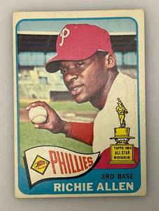 lot 37 image: 1964 Topps All-Star Rookie # 460 Richie Allen Card