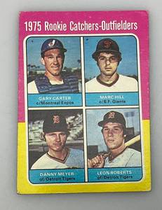 lot 62 image: 1975 Topps # 620 Gary Carter Rookie Card