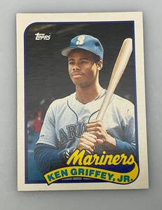 lot 75 image: 1989 Topps 41 T Ken Griffey Jr. Baseball Card