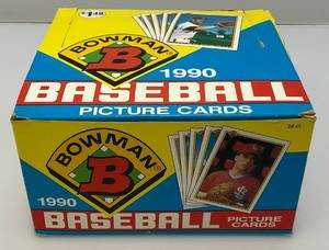 lot 95 image: 1990 Bowman Baseball Picture Cards (New Old Stock)