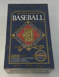 lot 96 image: 1992 Donruss Major League Baseball Puzzle & Cards (Factory Sealed Set)