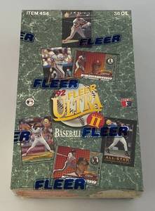 lot 103 image: 1992 Fleer Ultra Baseball Cards (Factory Sealed)