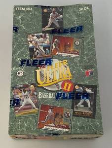 lot 106 image: 1992 Fleer Ultra Baseball Cards (Factory Sealed)
