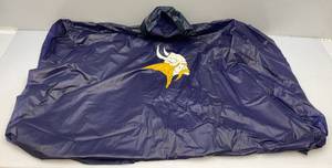 lot 120 image: Vintage Minnesota Vikings Nylon Rain Poncho