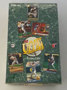 lot 122 image: 1992 Fleer Ultra Baseball Cards (Factory Sealed)