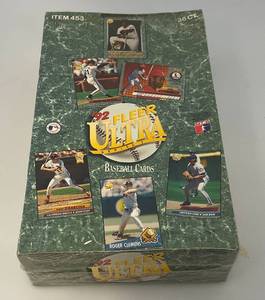 lot 128 image: 1992 Fleer Ultra Baseball Cards (Factory Sealed)