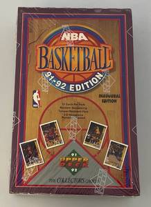 lot 139 image: 1991-92 Edition Upper Deck NBA Basketball Trading Cards (Factory Sealed)