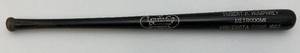 lot 146 image: Miniature Louisville Slugger 125 Bat With Hubert H. Humphrey Metrodome Minnesota Twins 1982 Advertisement