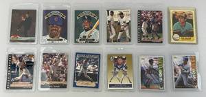 lot 156 image: Misc. Vintage Baseball Cards Including Nolan Ryan & More (In Protective Sleeves)