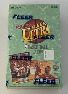 lot 197 image: 1992- 93 Fleer Ultra Basketball Cards (Factory Sealed)