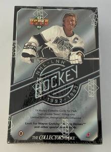 lot 212 image: 1992-93 NHL Hockey Cards (Factory Sealed)
