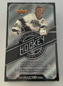 lot 232 image: 1992-93 NHL Hockey Cards (Factory Sealed)