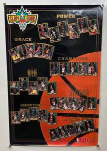 lot 244 image: 1993 NBA Slam Duck Poster 23 x 35