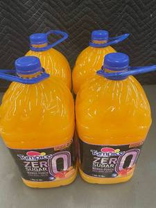 4 Gallons of Tampico Zero Sugar Mango Punch