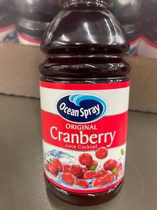 Ocean Spray Original Cranberry Juice Cocktail Pack of 18 Bottles