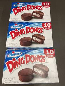 lot 11 image: Lot of 30 Hostess Ding Dongs Chocolate Cakes with Creamy Filling