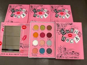 Set of 4 Mean Girls Burn Book Eyeshadow Palette with Mirror