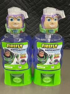 lot 14 image: Set of 2 Firefly Anticavity Fluoride Rinse with Buzz Lightyear Design
