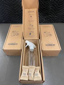 lot 16 image: 3 X Kleenovate Multi-Surface Cleaning Kit with Spray Bottle and Cleaner