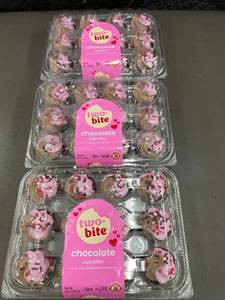 lot 11 image: Two-Bite Chocolate Cupcakes - Set of 36 Cupcakes