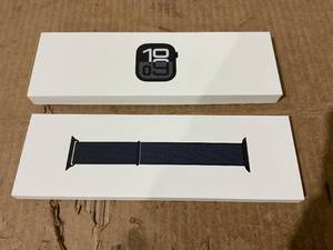 lot 231 image: Apple Watch Series 10 GPS 46mm Jet Black Aluminum Case MWWR3LWA