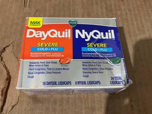 lot 262 image: LOT OF 10  Miscellaneous  DAYQUILNYQUIL