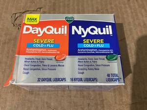 lot 265 image: LOT OF 3 Miscellaneous  DAYQUILNYQUIL