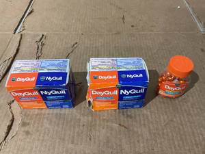 lot 268 image: LOT OF 3 Miscellaneous  DAYQUILNYQUIL