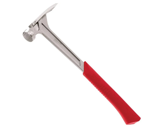 lot 125 image: Milwaukee 17 oz Milled Face Framing Hammer 48-22-9016