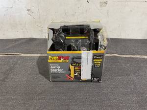 lot 183 image: EverStart Maxx 800 Amp Jump Starter & Air Compressor