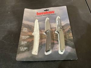 lot 403 image: Kershaw 3 Piece Holiday Pack
